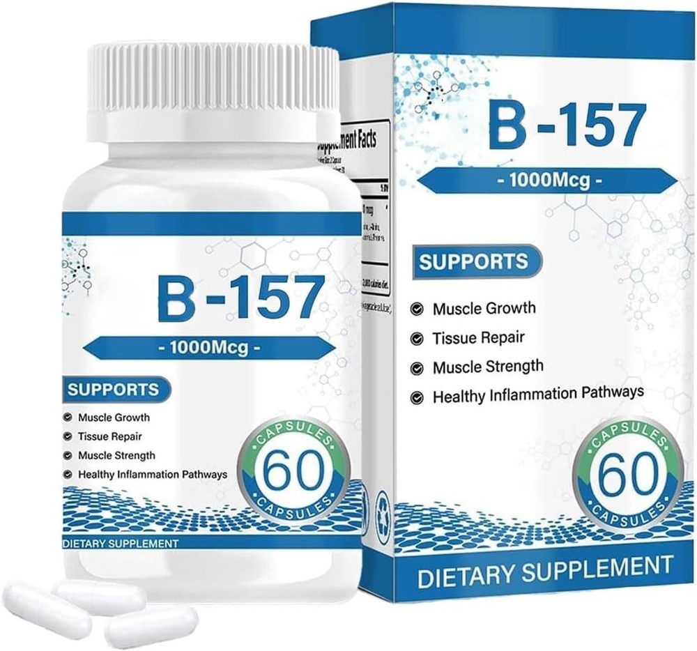 Natural Ingredients, Supports Muscle Growth Healthy for Adults 60 Capsules