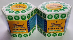 Tiger Balm (White) Super Strength Pain Relief Ointment 21ml (pack of 1) by Tiger