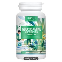 Glucosamine Chondroitin MSM With Tumeric 2 Pack for inflammation Joint