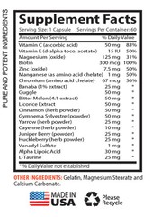 Fight Inflammation Pills – Blood Sugar Support 600mg – Bitter Melon Seeds 1B