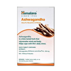 10 X Himalaya Wellness Pure Herbs Ashvagandha (60 Tablets Each) = 600 Tabs
