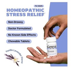 120 Count Genexa Stress Anxiety Irritability Fatigue Sleeplessness Insomnia
