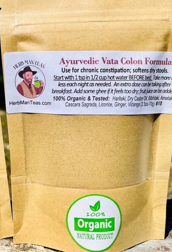 Colon Formula for chronic dry constipation (vata)