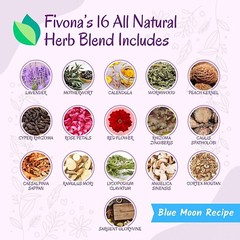 Yoni Steam Herbs Detox and Rejuvenate with Fivona Blue Moon Recipe Herbal Blend