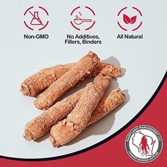 Red Panax Ginseng Powder with Natural Ginsenosides (8 8 Ounce (Pack of 1)