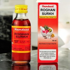 Hamdard Roghan Surkh 50 ml Pain Relief oil Pack of 2 Free Shipping