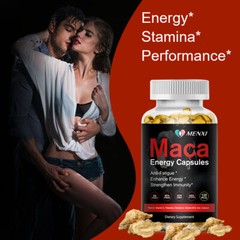 Peruvian Maca 120 Capsules Extract Men & Women Enhancing Libido Highest Potency