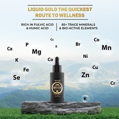 Liquid Himalayan Mumijo USA Organic Platinum Quality, Fresh, Organic