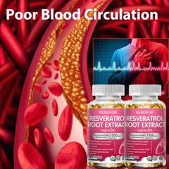 Trans-Resveratrol, High Solubility, Quercetin Extract, 30 To 120 Capsules