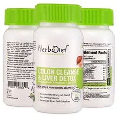 Colon Cleanse Detox Weight Loss Dietary Supplement Herbal Cleanser Capsules