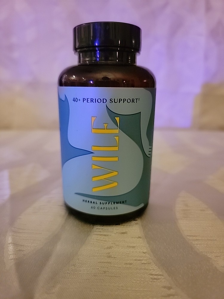 ( 1 ) Wile 40+ PERIOD SUPPORT • 60 CAPSULES Supplement Vegan • EXP : 08/2024
