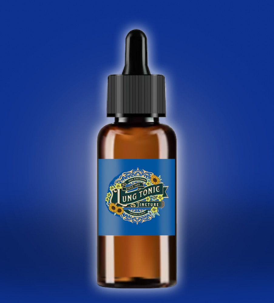 Lung Cleanse Lung Detox Herbs Easy Fast Respiratory Health Herbal Tincture USA