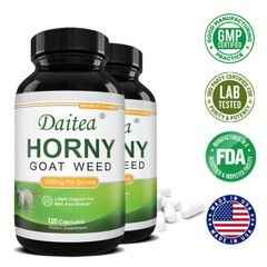 Epimedium Capsules – 1000 mg per serving – Natural Energy Enhancer
