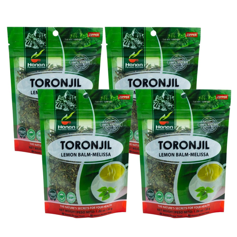 Lemon Balm Loose Herbs (Toronjil) 1.1oz (30g) – Relaxing Melissa Herbal Tea