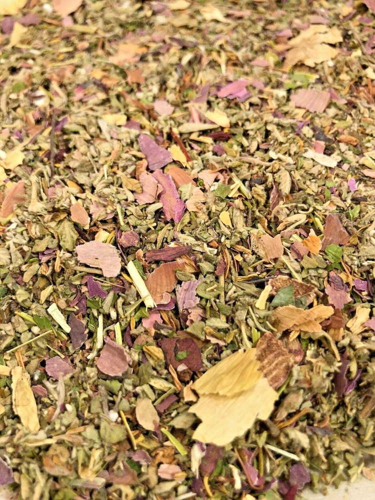 No.8 Tea Blend – Damiana Skullcap Poppy Coltsfoot Lotus +Plus More Herbs – 1 oz
