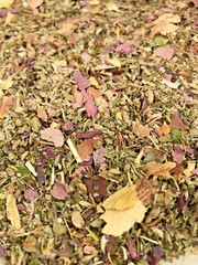 Poppy DAMIANA Lotus SKULLCAP +plus more herbs! no.8 smokin-hot deal ORGANIC mix!