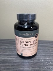 Pureclinica 10X Strength Turkesterone 5082mg x 120 Capsules – Exp 08/2026