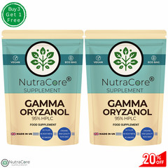 Gamma Oryzanol Capsules 500 mg (96.5% HPLC)-Athletic&Cholesterol Support-180Caps