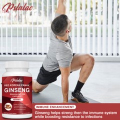 Red Korean Panax Ginseng 4800mg – High Strength Ginsenoside, Energy & Endurance