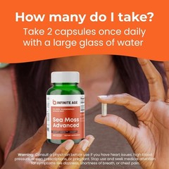 High-Potency Sea Moss Capsules – 102 Essential Nutrients