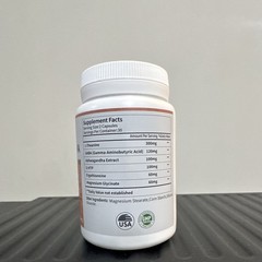 Cunkore Ashwagandha Extract L-Theanine GABA 5-HTP 300mg 60 Caps GMP