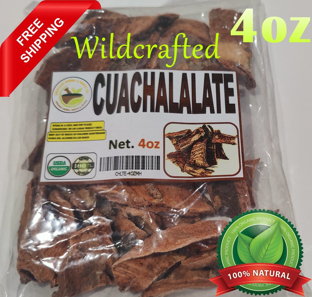 Cuachalalate Bark Seca Palo Cuachinala Organic Wildcrafted mexican 4oz !!!