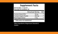 Natural Anti-Inflammatory Ultra Pure Turmeric and 10 Day Happy Colon Cleanse 2Pk