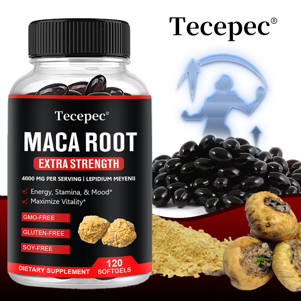 MACA ROOT 4000 MG capsules ( lepidum mayenil ) 4000 mg organic vitamins