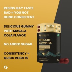 Himalayan Shilajit/Chilajit/Shilajeet Gummies Extremely Potent, Ashwagandha, 60N
