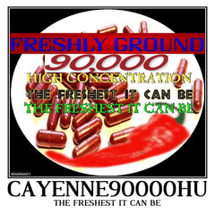 CAYENNE Hot Concentration Capsicum Weight Fat Burner 90.000 HU 100 V Capsules