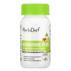 Berberine with Ceylon Cinnamon, Gymnema Capsules Heart Health Immune Support USA