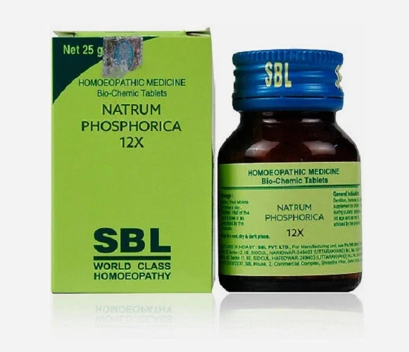 5 X SBL Natrum Phosphoricum 12X (25g) WORLD CLASS HOMEOPATHY