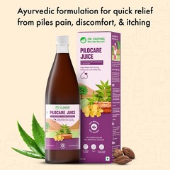 Dr. Vaidya’s Pilocare Juice 950ml,Ayurvedic Piles Care Medicine Natural Treatmen