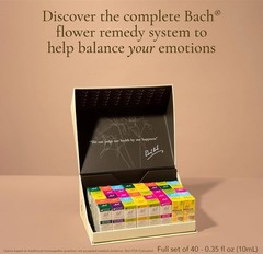 Set of 40 bach flower New Life Bach Flower Remedies Kit (10 ml) 1-Set Complete