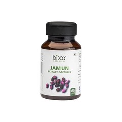 Bixa Botanical Jamun Extract Capsules, 60 Capsules k084