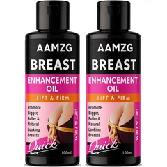 (PACK 2) AAMZG Herbal Breast Massage Oil – Natural Skin Estrogen Body Oil 100ml