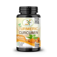TURMERIC 95% CURCUMIN 10,000mg TUMERIC PILLS ANTIOXIDANT ANTI AGING 2 x BOTTLES