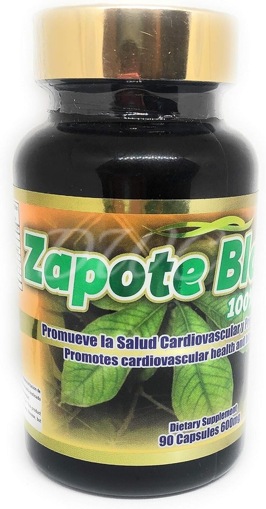 Productos El Colibri Zapote Blanco Dietary Supplement 90 Capsules 600mg