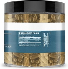 200 Count Pure Cascara Sagrada Capsules – Unflavored, No Fillers for Wellness
