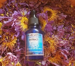 Blue Lotus-Nymphaea Caerulea-Blue Egyptian Tincture-Vegetable Glycerin(30ml)1 oz