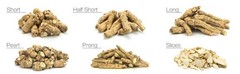Hsus SKU 0099-4 Long Jumbo American Ginseng Roots 4 oz Box