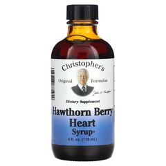 Hawthorn Berry Heart Syrup, 4 fl oz (118 ml)