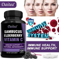 Elderberry Immune Support Capsules 30 To 120 Capsules Exp. 4/2026