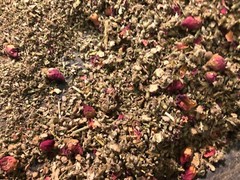 No.42 Mix – Organic Mullein Catnip Leaf Flowers Rose Skullcap Lobelia – 1 Ounce