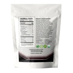 1 LB (16 OZ ) USDA Organic Raw Cacao Powder,100% Pure, ALL NATURAL,ALWAYS FRESH