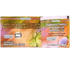 2 Te de Alcachofa Detox Tea GN+Vida ORIGINAL Artichoke Green Tea and More 60 DAY