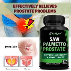 Saw Palmetto Helps with Prostate Health Reduces Urinary Frequency Urgency 120CT