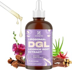 Liposomal DGL Licorice Root Extract – Deglycyrrhizinated Licorice..Exp-09/2027