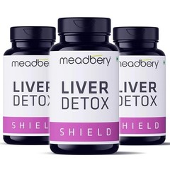 Meadbery Liver Detox, Milk Thistle 600mg, 180 Tablets t840