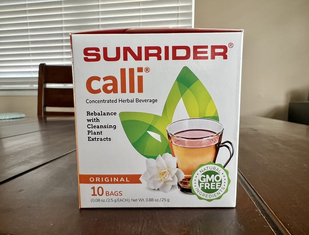 10 BAGS Sunrider CALLI Regular Herbal Tea EXP: 2026 • SEALED • Fast Shipping!!
